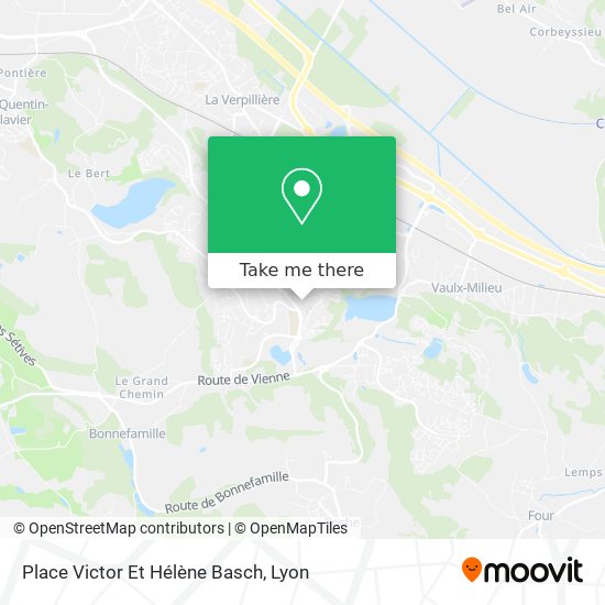 Place Victor Et Hélène Basch map