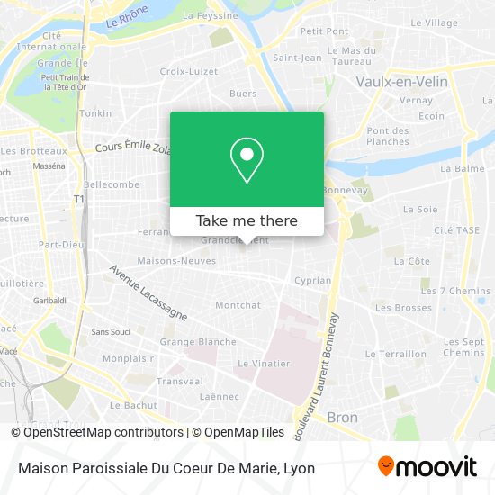 Maison Paroissiale Du Coeur De Marie map