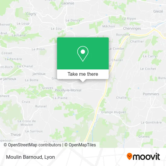 Moulin Barnoud map