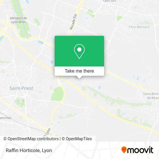 Raffin Horticole map