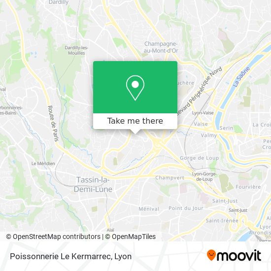 Poissonnerie Le Kermarrec map