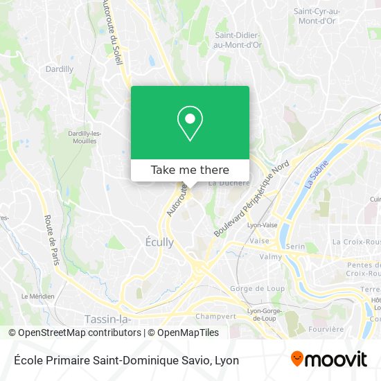 École Primaire Saint-Dominique Savio map