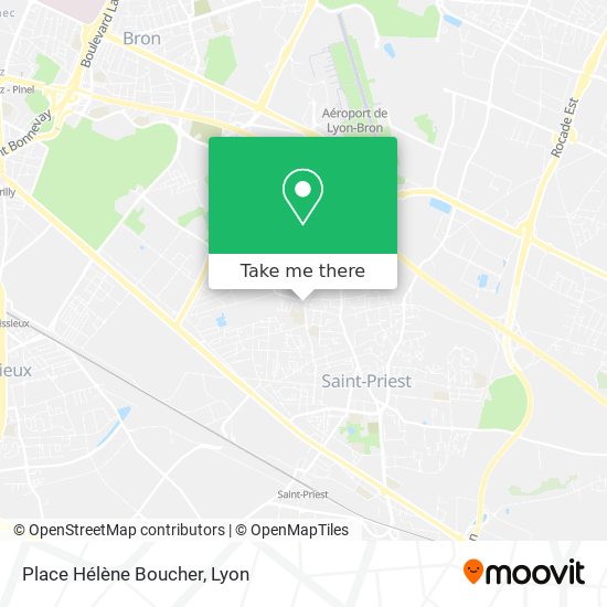 Place Hélène Boucher map