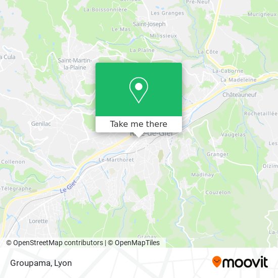 Groupama map