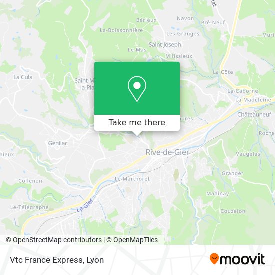 Vtc France Express map