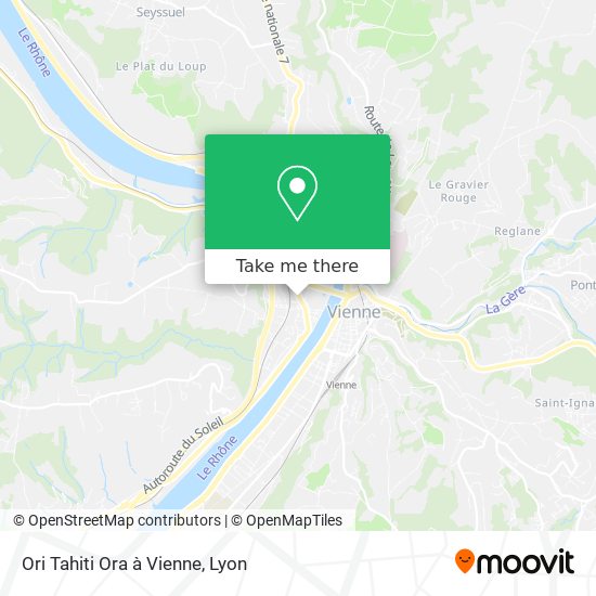 Ori Tahiti Ora à Vienne map