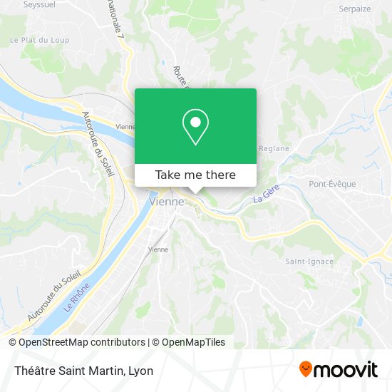 Théâtre Saint Martin map