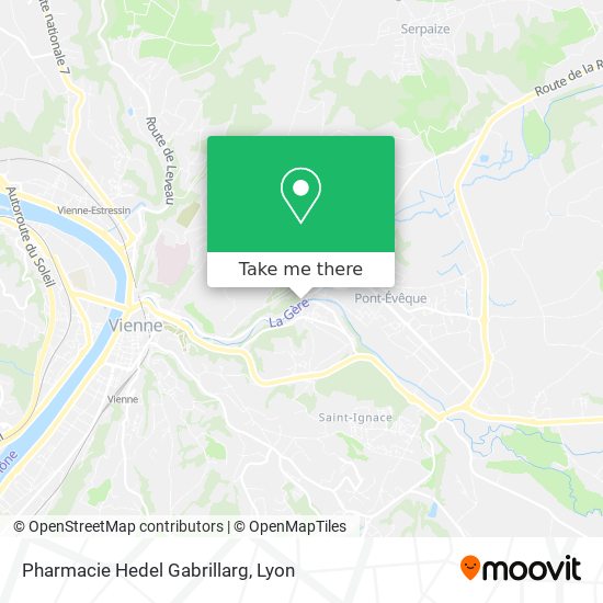 Pharmacie Hedel Gabrillarg map