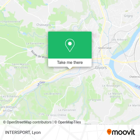 INTERSPORT map