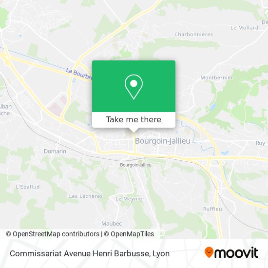 Commissariat Avenue Henri Barbusse map