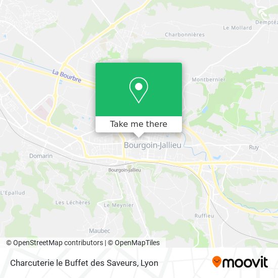 Charcuterie le Buffet des Saveurs map