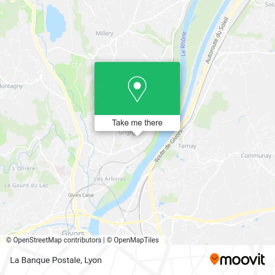 La Banque Postale map