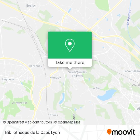 Bibliothèque de la Capi map