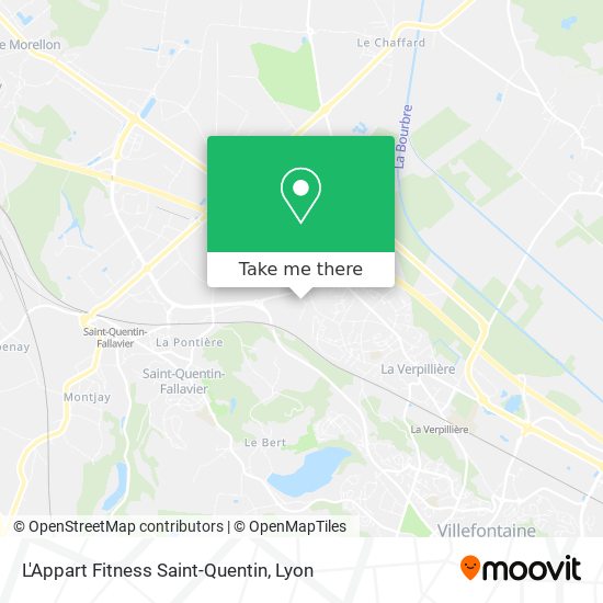 L'Appart Fitness Saint-Quentin map
