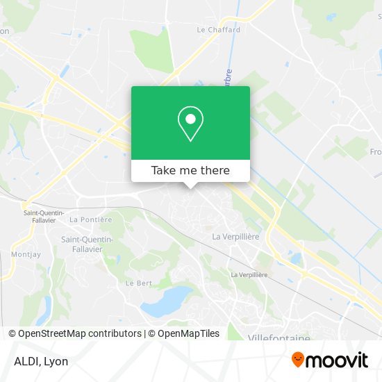 ALDI map