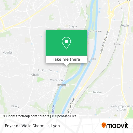 Foyer de Vie la Charmille map