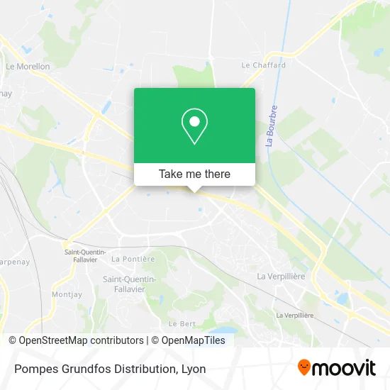 Pompes Grundfos Distribution map