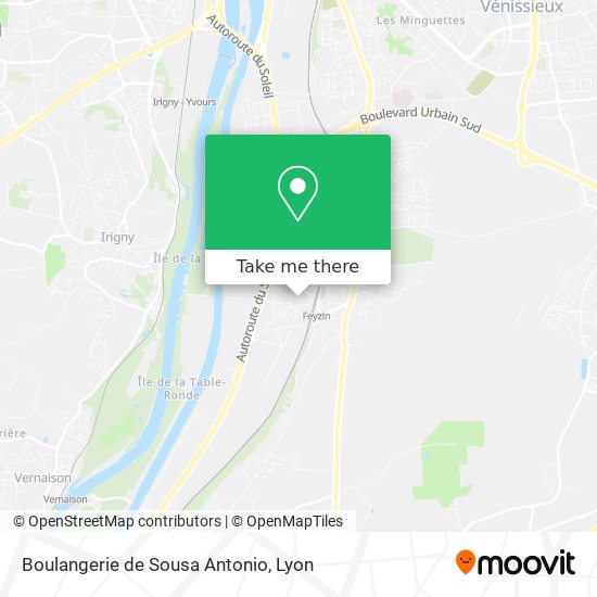 Boulangerie de Sousa Antonio map