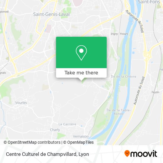 Centre Culturel de Champvillard map