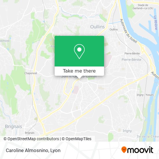 Caroline Almosnino map