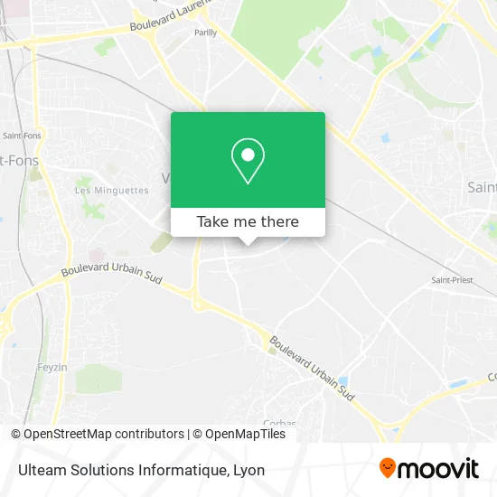 Ulteam Solutions Informatique map