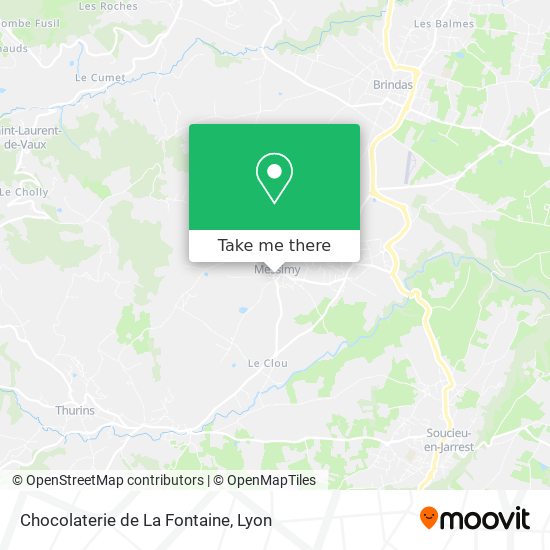 Chocolaterie de La Fontaine map
