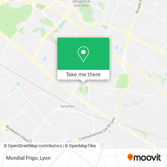 Mondial Frigo map