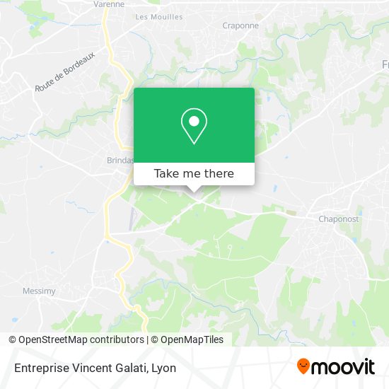 Entreprise Vincent Galati map