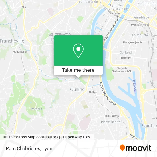 Parc Chabrières map