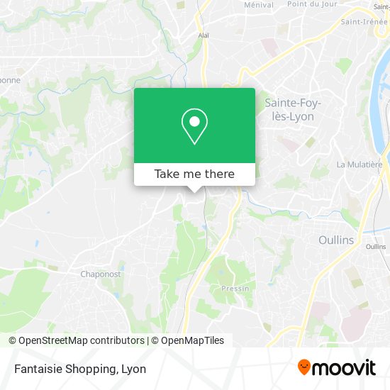 Fantaisie Shopping map