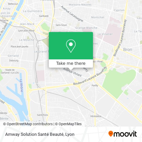 Amway Solution Santé Beauté map