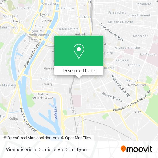 Viennoiserie a Domicile Va Dom map