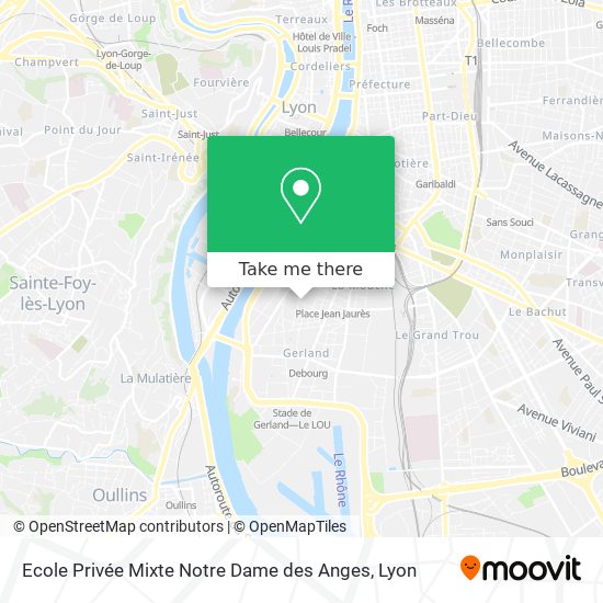 Ecole Privée Mixte Notre Dame des Anges map