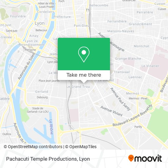 Pachacuti Temple Productions map