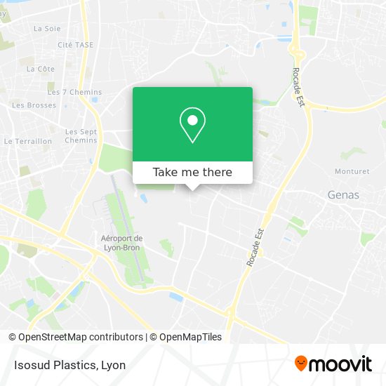 Isosud Plastics map