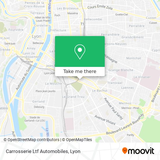 Carrosserie Ltf Automobiles map