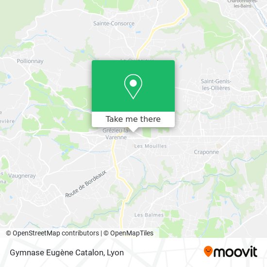 Gymnase Eugène Catalon map