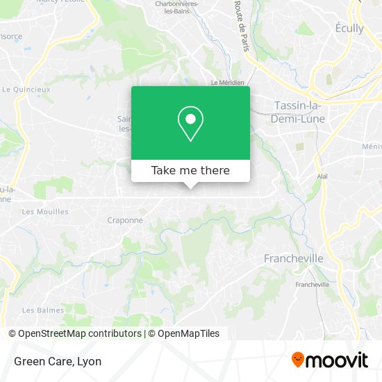 Green Care map
