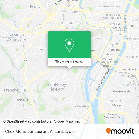 Chez Monsieur Laurent Alizard map