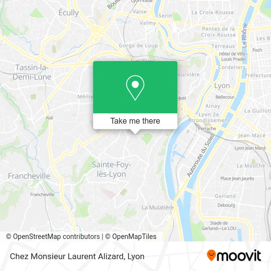 Chez Monsieur Laurent Alizard map