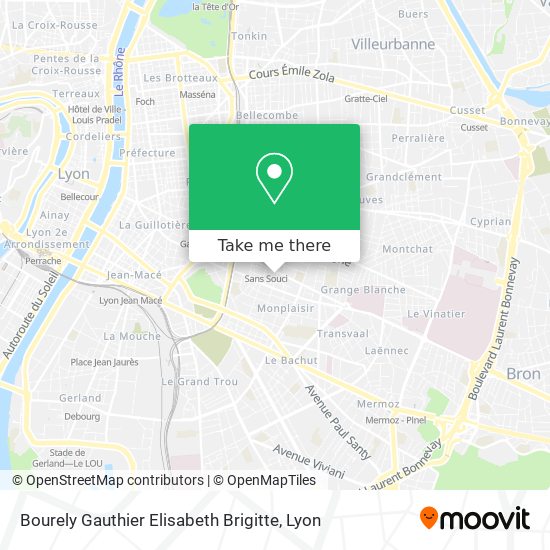 Bourely Gauthier Elisabeth Brigitte map