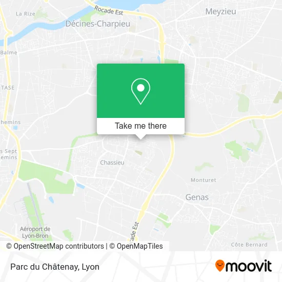 Parc du Châtenay map