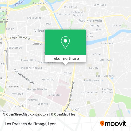 Les Presses de l'Image map