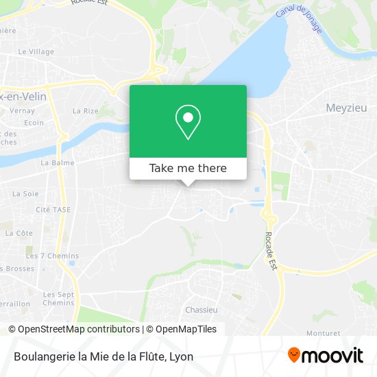 Boulangerie la Mie de la Flûte map