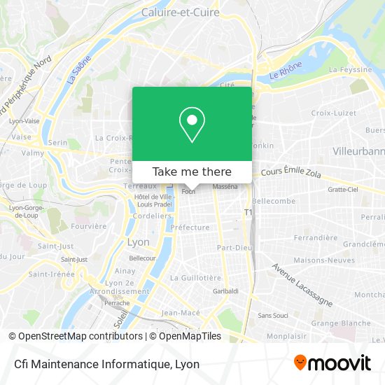 Cfi Maintenance Informatique map