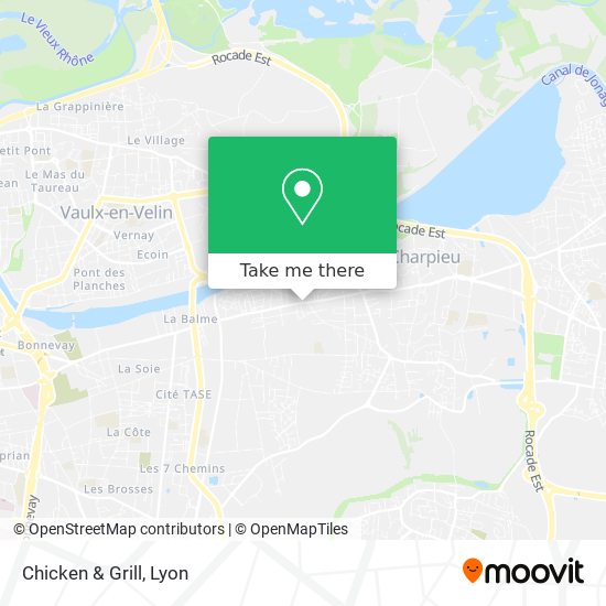 Chicken & Grill map