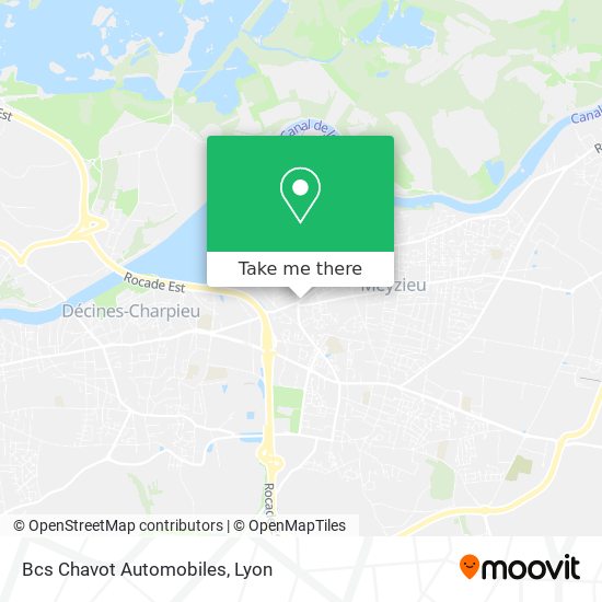 Bcs Chavot Automobiles map