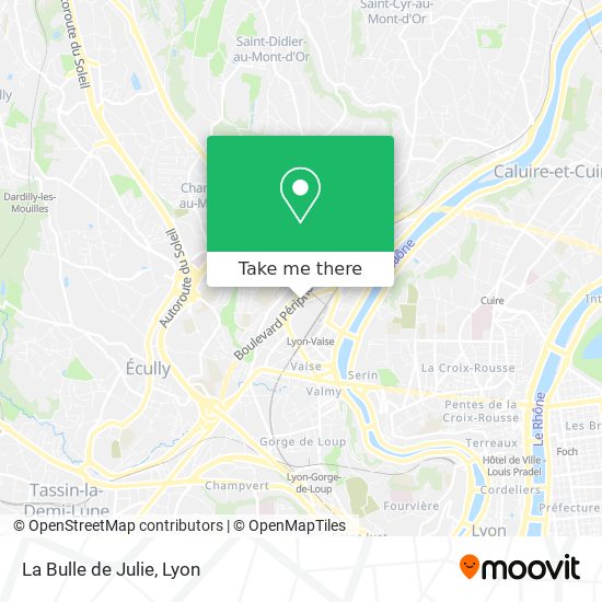 La Bulle de Julie map