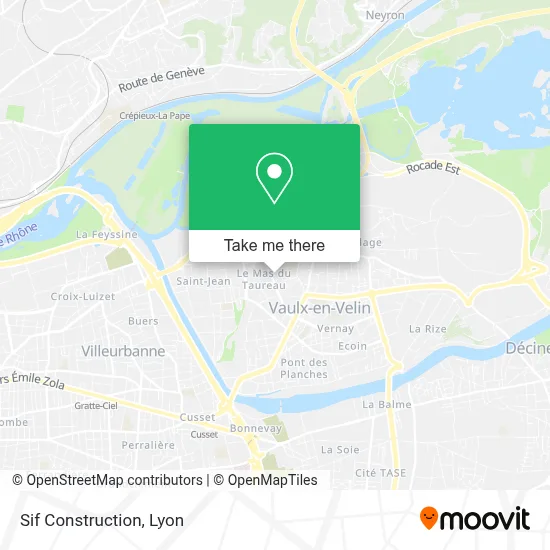 Sif Construction map