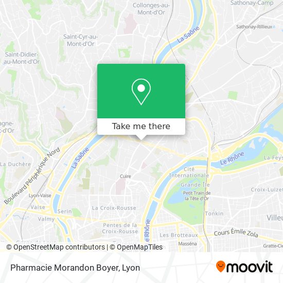 Pharmacie Morandon Boyer map